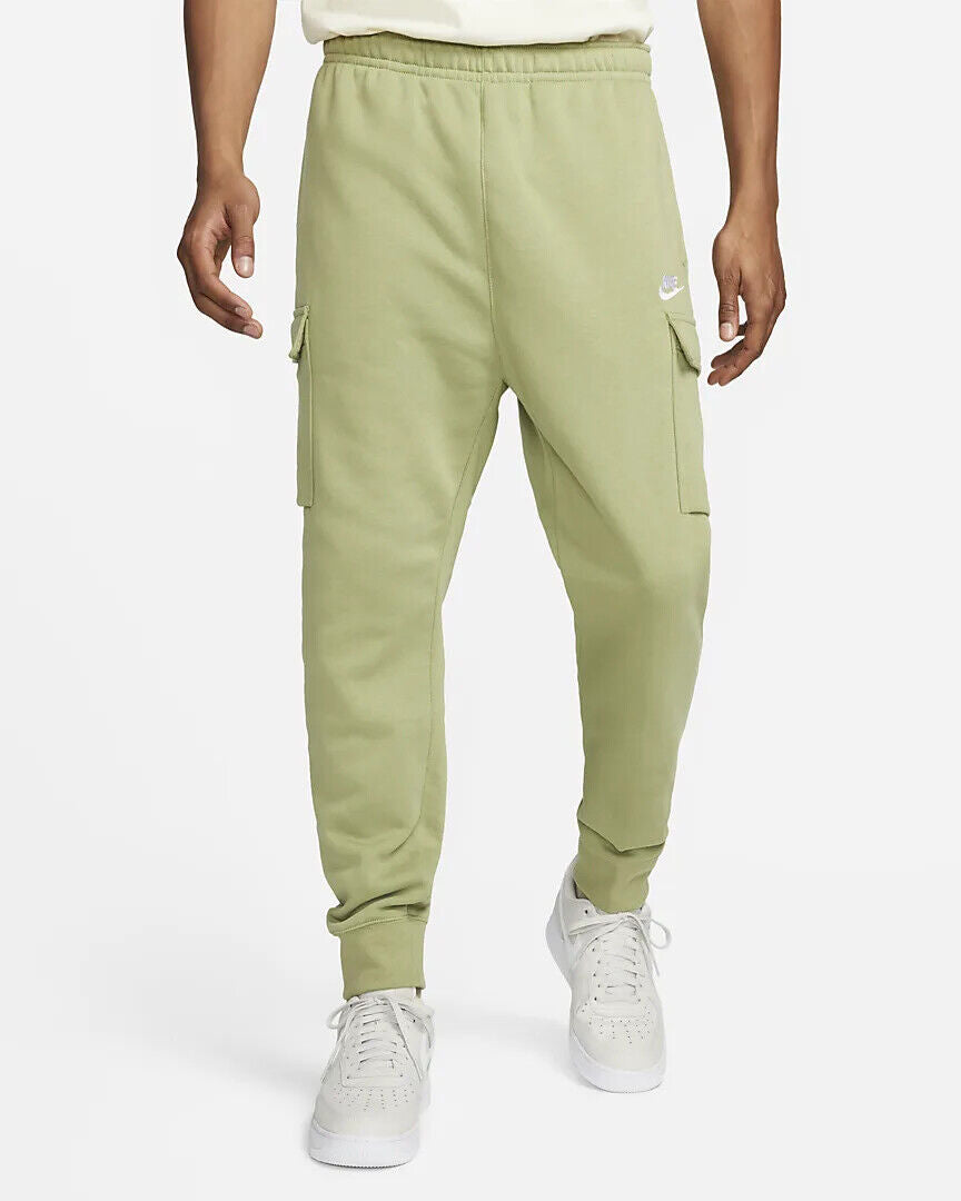 Nike Sportswear Club Fleece Pantaloni cargo felpato Verde