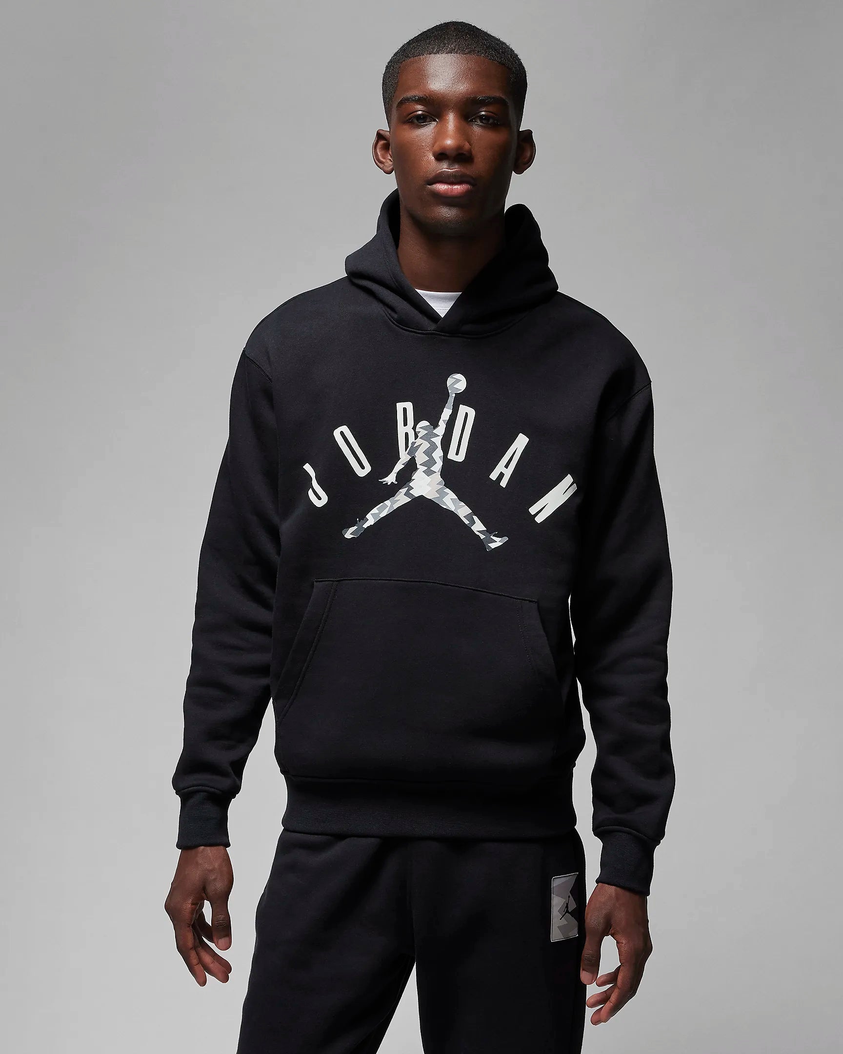 Jordan Flight MVP Fleece Pullover Hoodie – Men's Black – Sneakers