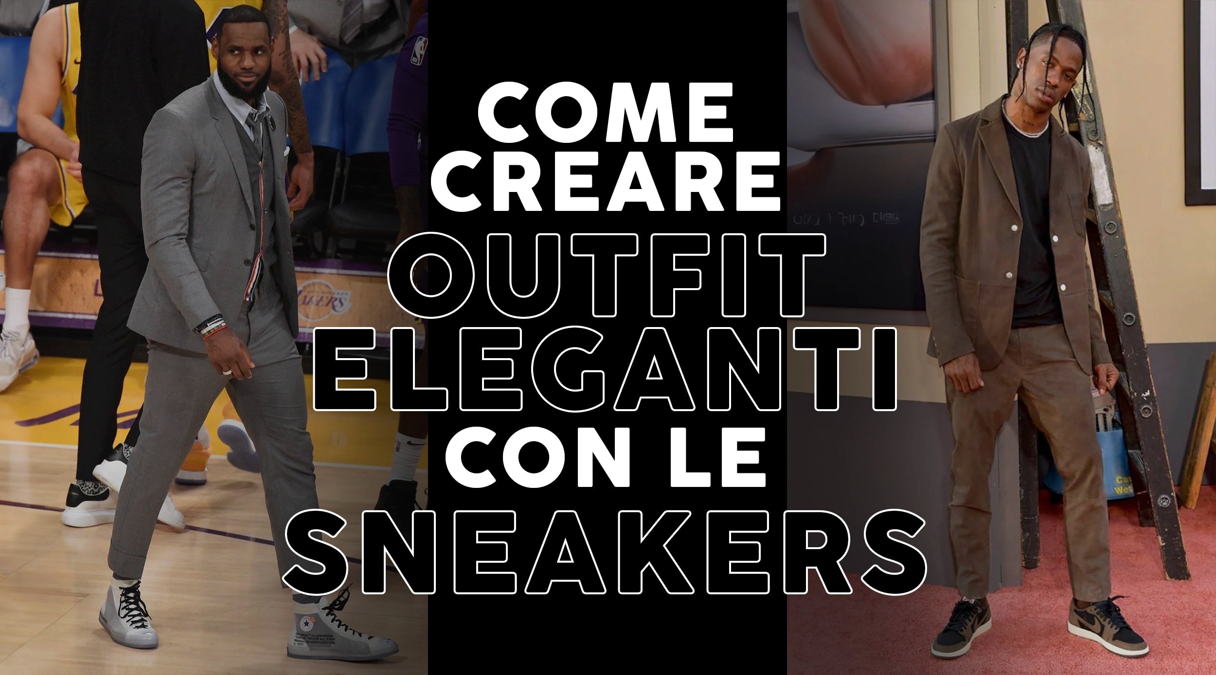 COME CREARE OUTFIT ELEGANTI CON LE SNEAKERS