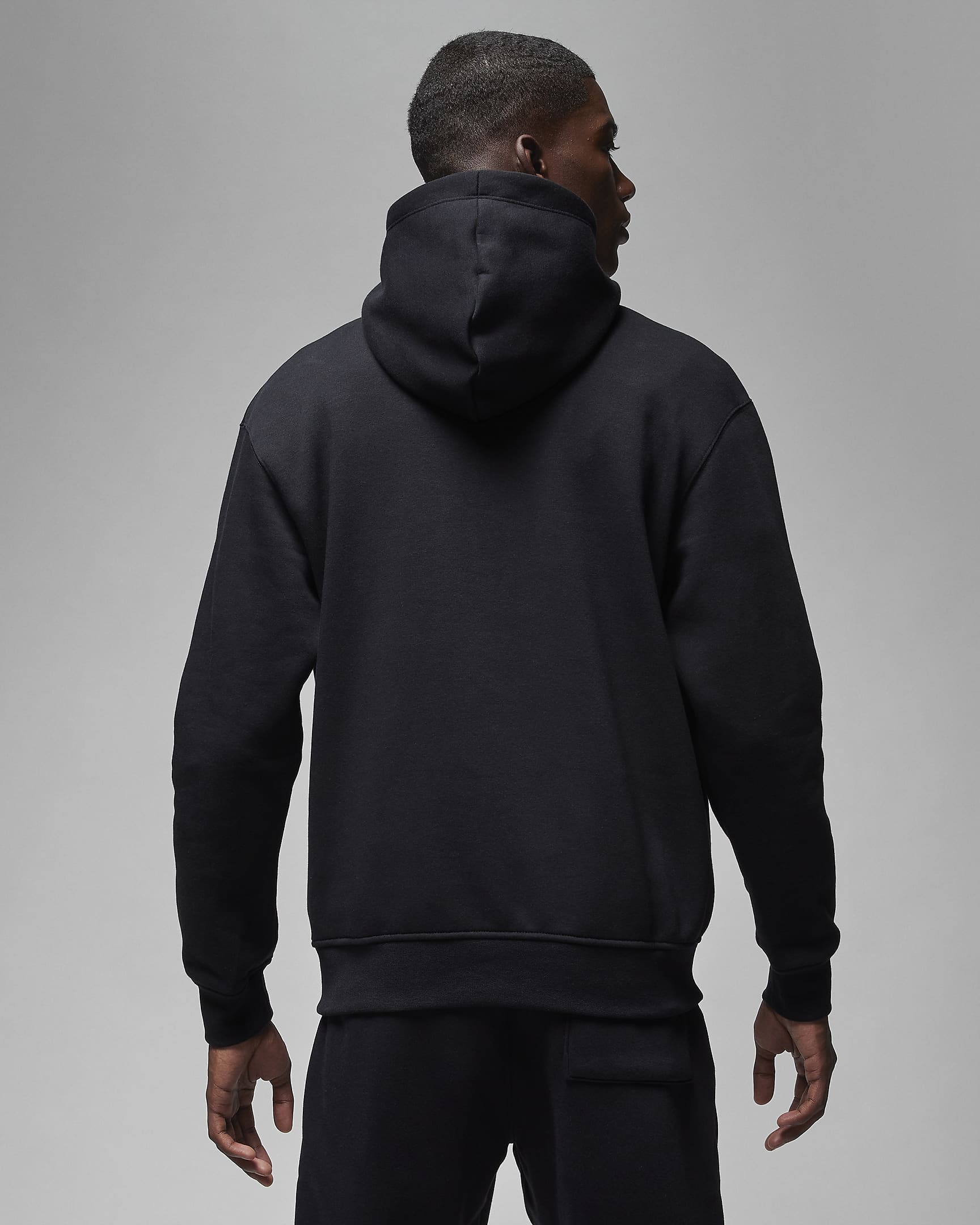 Jordan Flight MVP Felpa pullover in fleece con cappuccio – Uomo nero