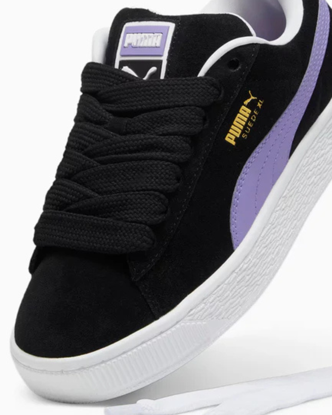 Puma Suede XL- Nero/Lilla