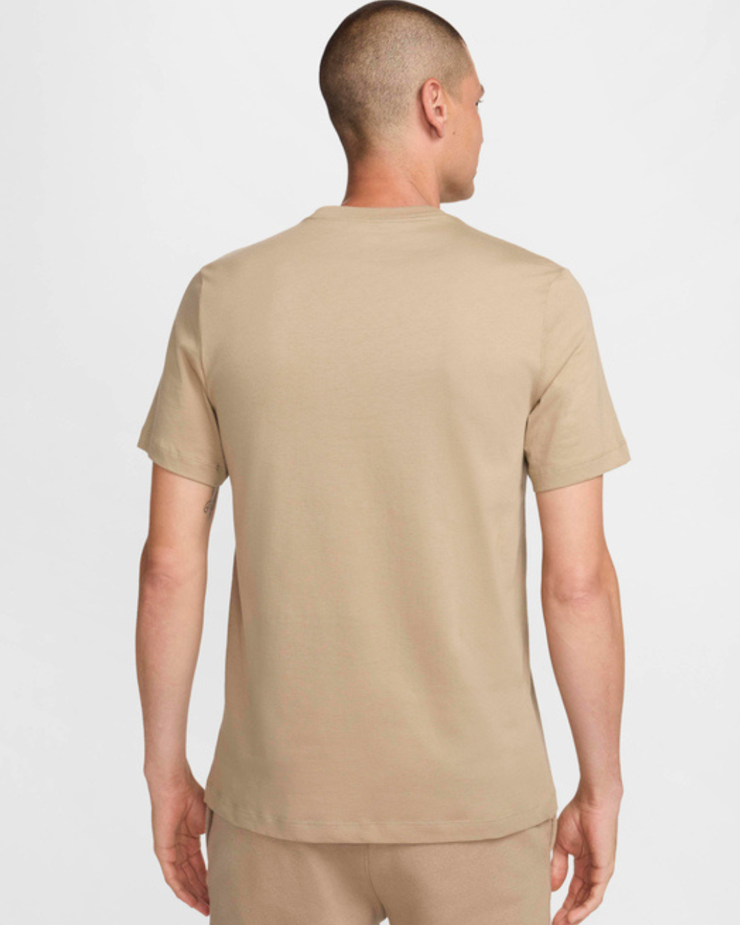 Nike Sportswear Club Men's T-Shirt beige