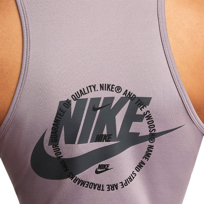 Nike Women Sportswear Sports Utility Sleeveless Top – Purple Smoke/Black