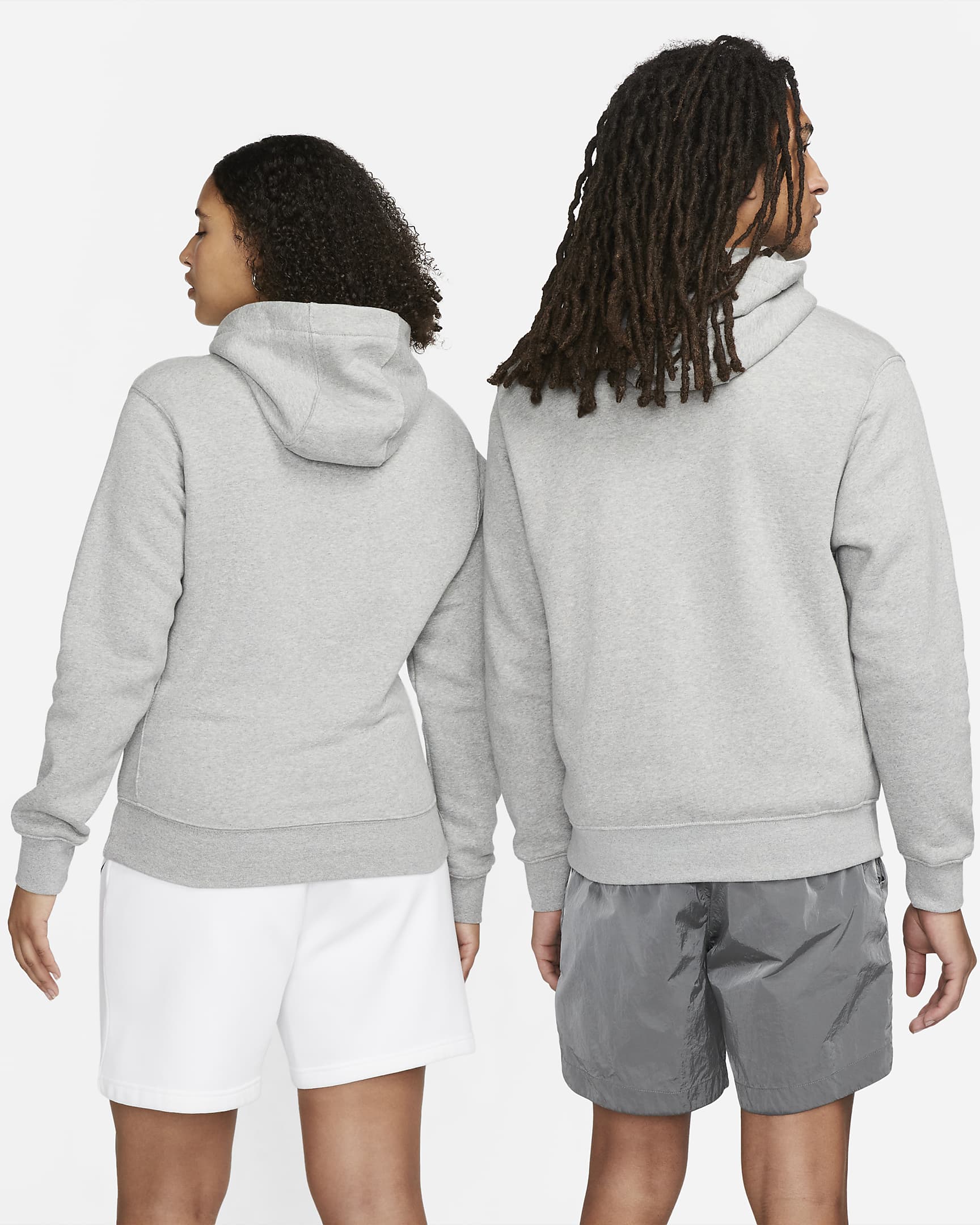 NIKE SPORTSWEAR CLUB FLEECE - GRIGIO