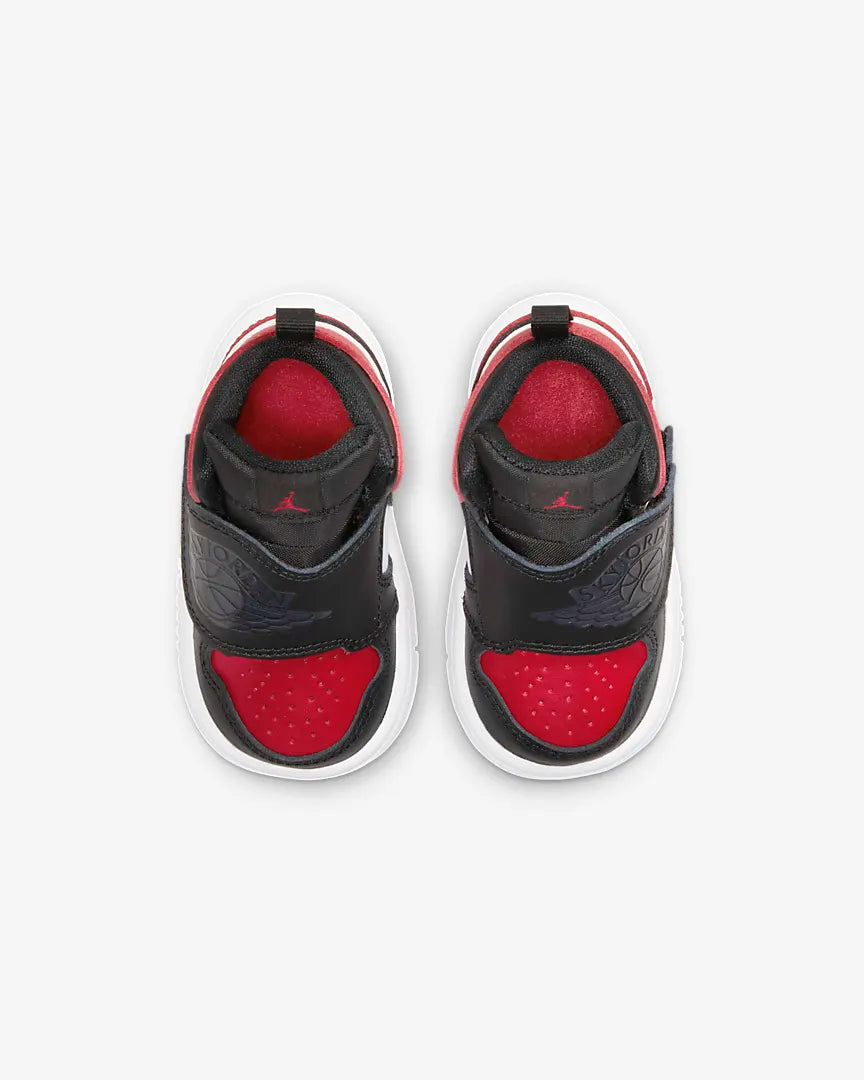 Jordan Sky 1 (TD) Black Anthracite Varsity Red (TD)