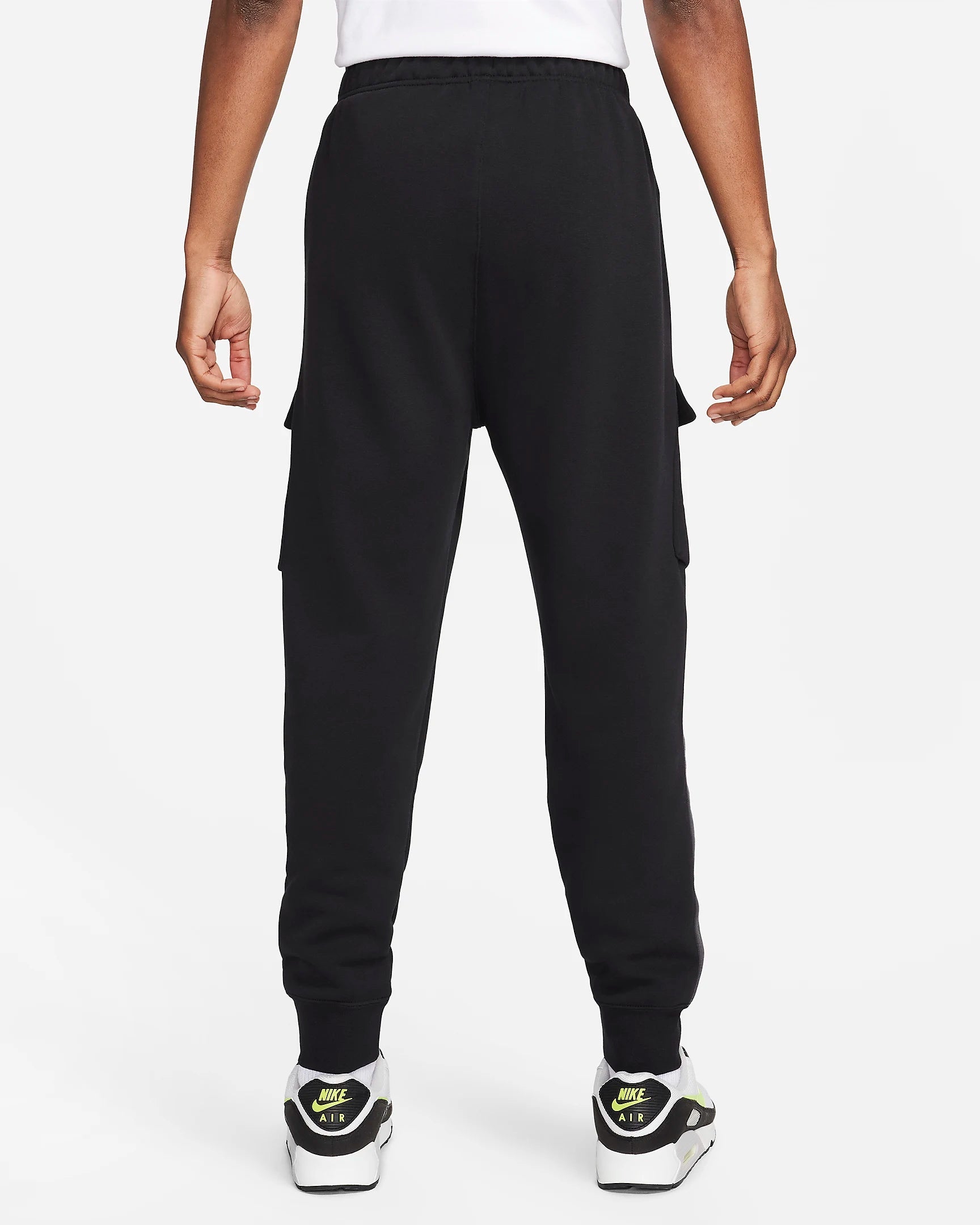 Nike Air Men's Fleece Cargo Trousers – NERO