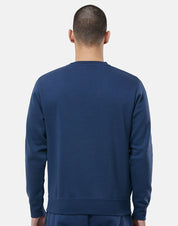 NIKE MENS REPEAT FLEECE CREW NECK SWEATSHIRT - BLUE