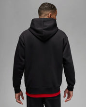 Jordan Essentials Felpa pullover in fleece – nero