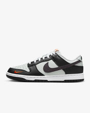 Nike Dunk Low Black Total Orange Mini Swoosh