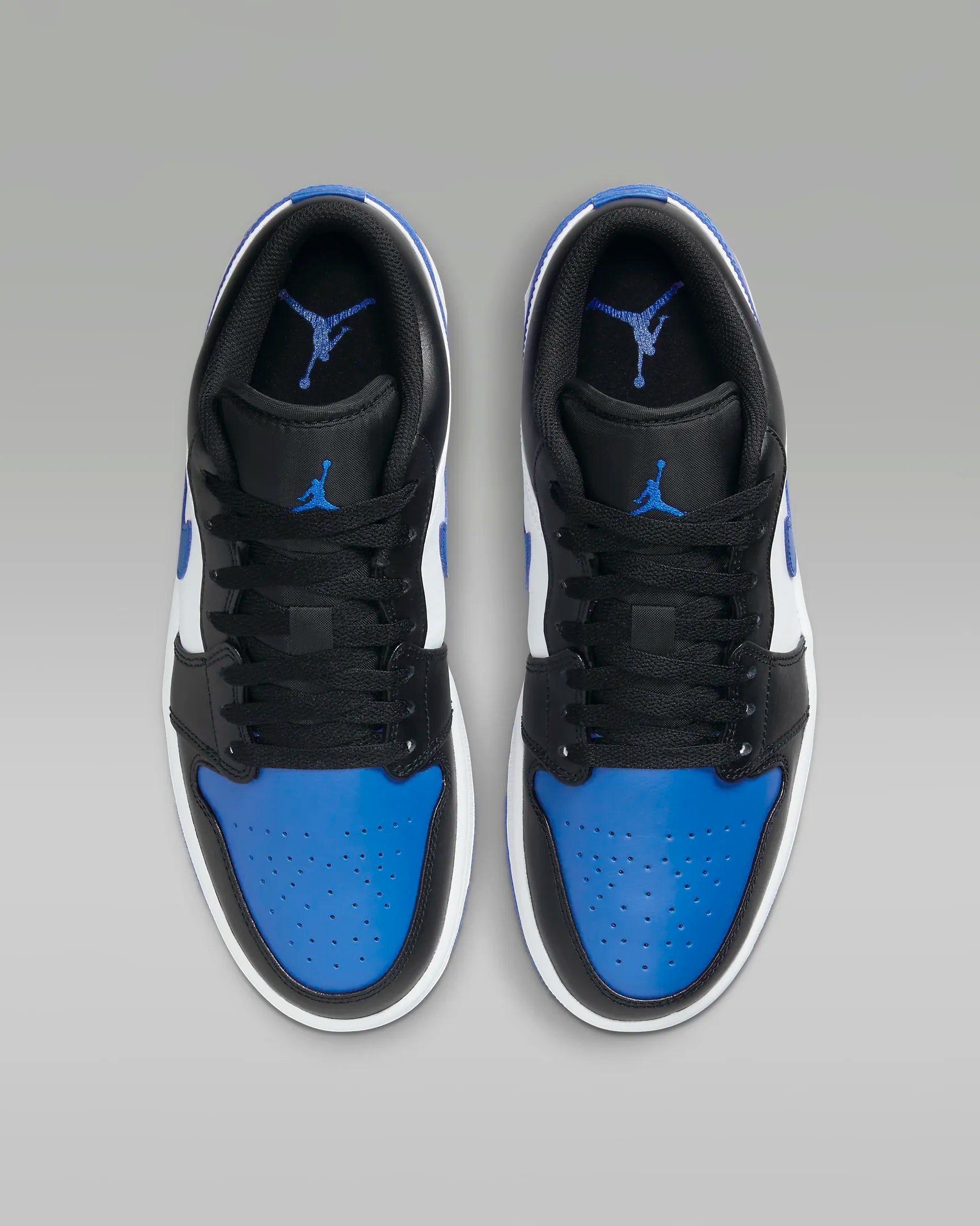 Royal Toe Aj1 Low Blue And White Jordan Low