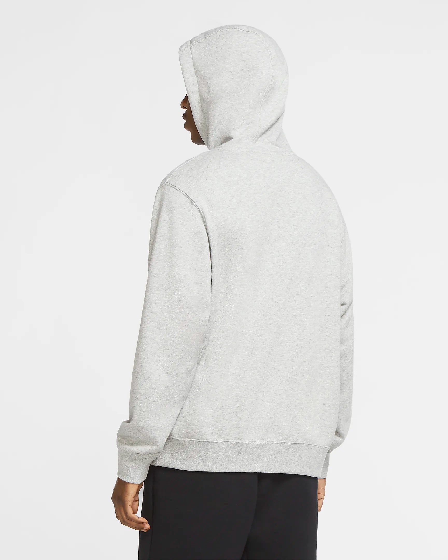 Nike Sportswear Club-  Felpa pullover con cappuccio – Grigio garzata