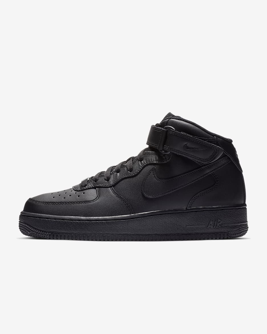 Nike Air Force 1 Mid '07 (GS) NERO