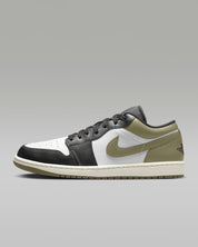 Jordan 1 Low Black Toe Medium Olive