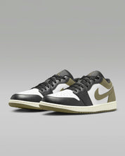 Jordan 1 Low Black Toe Medium Olive