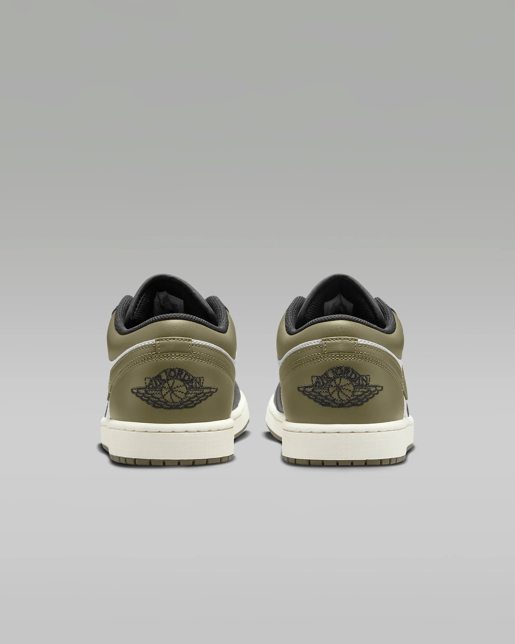 Jordan 1 Low Black Toe Medium Olive