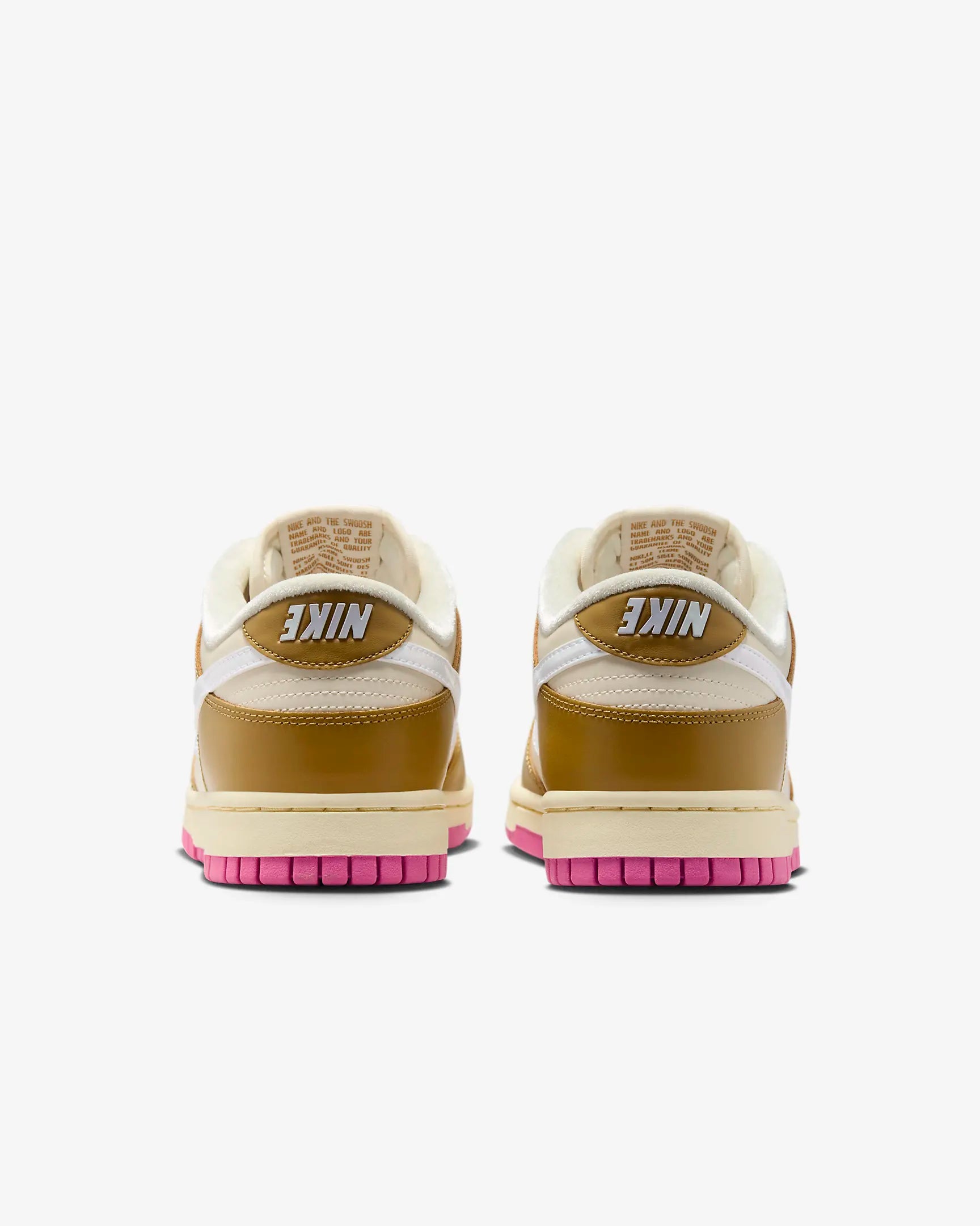 Nike Dunk Low SE Just Do it Bronzine Pink (Women's)