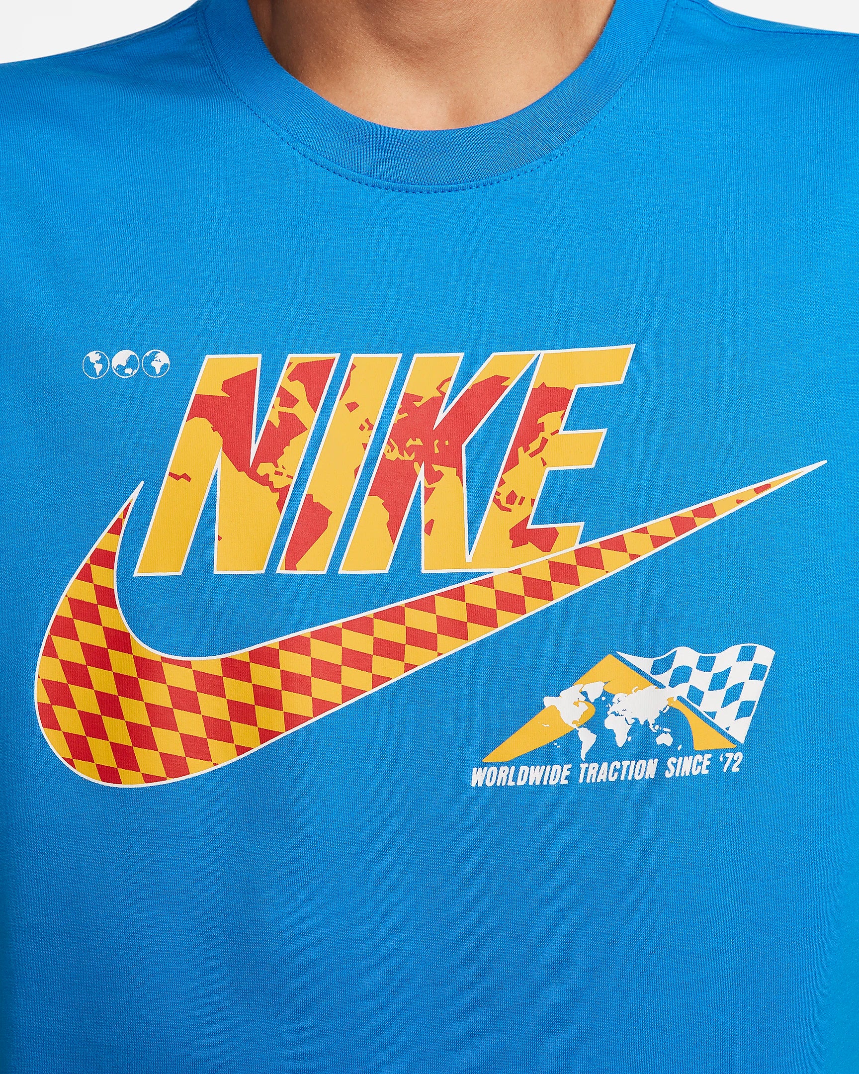 Nike Sportswear T-shirt – Uomo azzurra