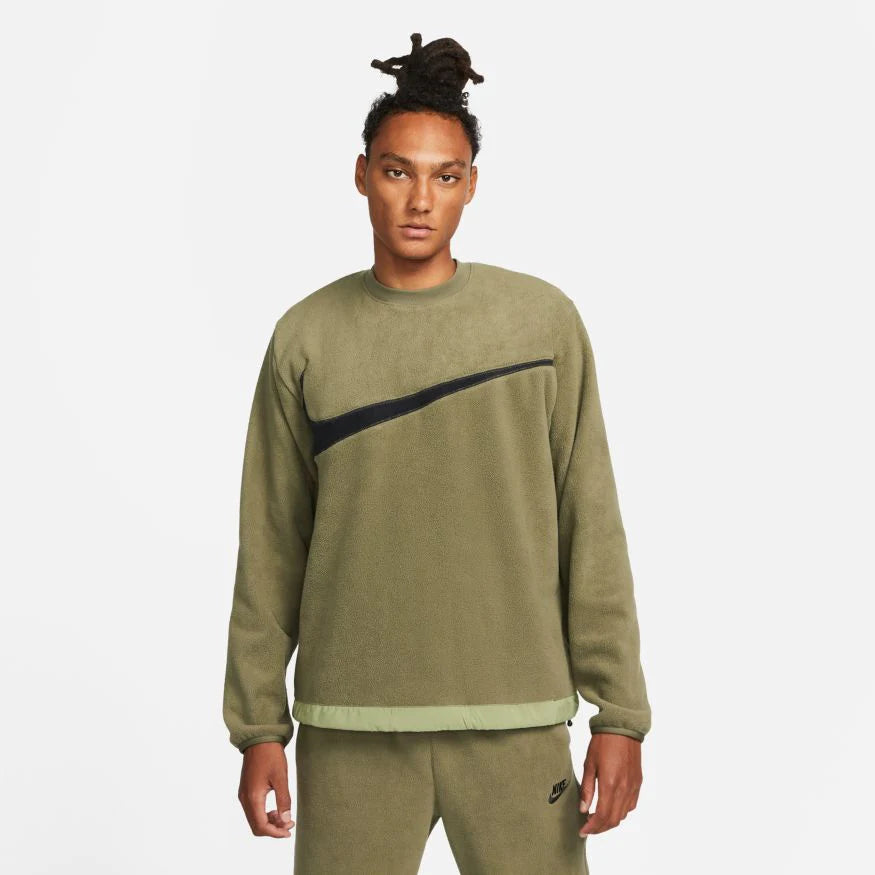 Nike - Club Fleece Winterized Crew VERDE