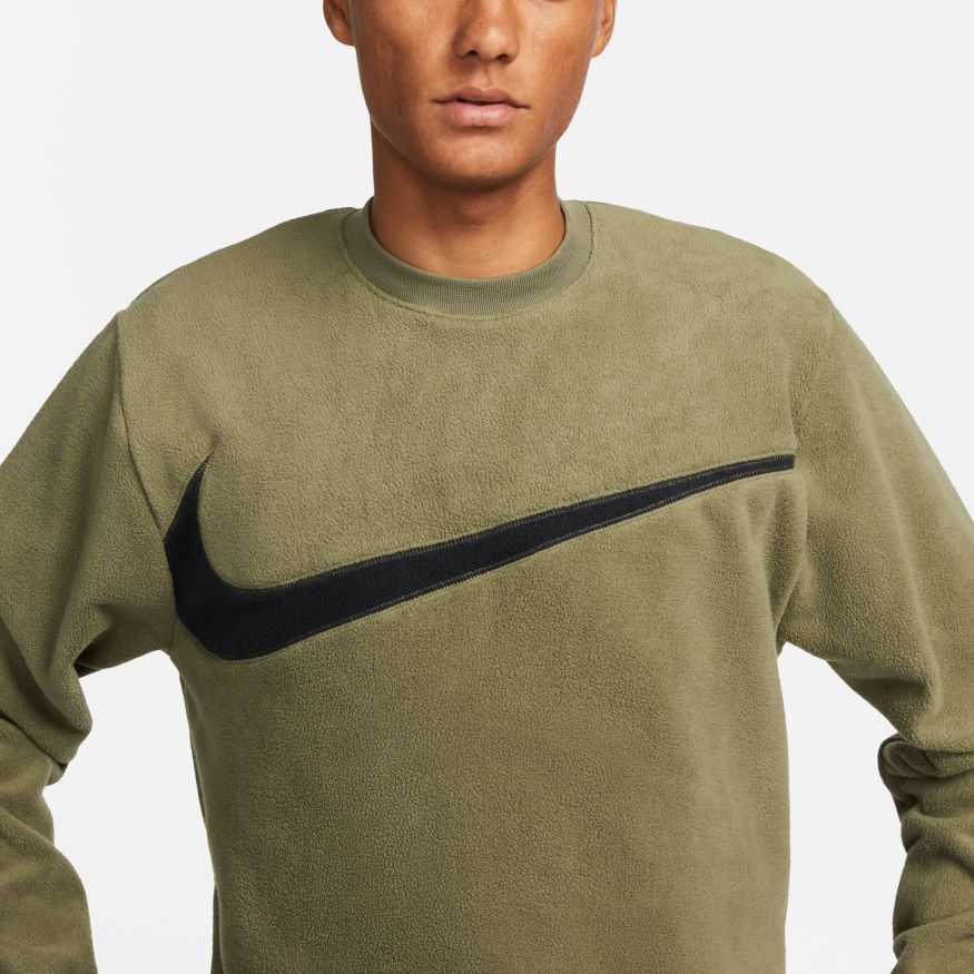 Nike - Club Fleece Winterized Crew VERDE