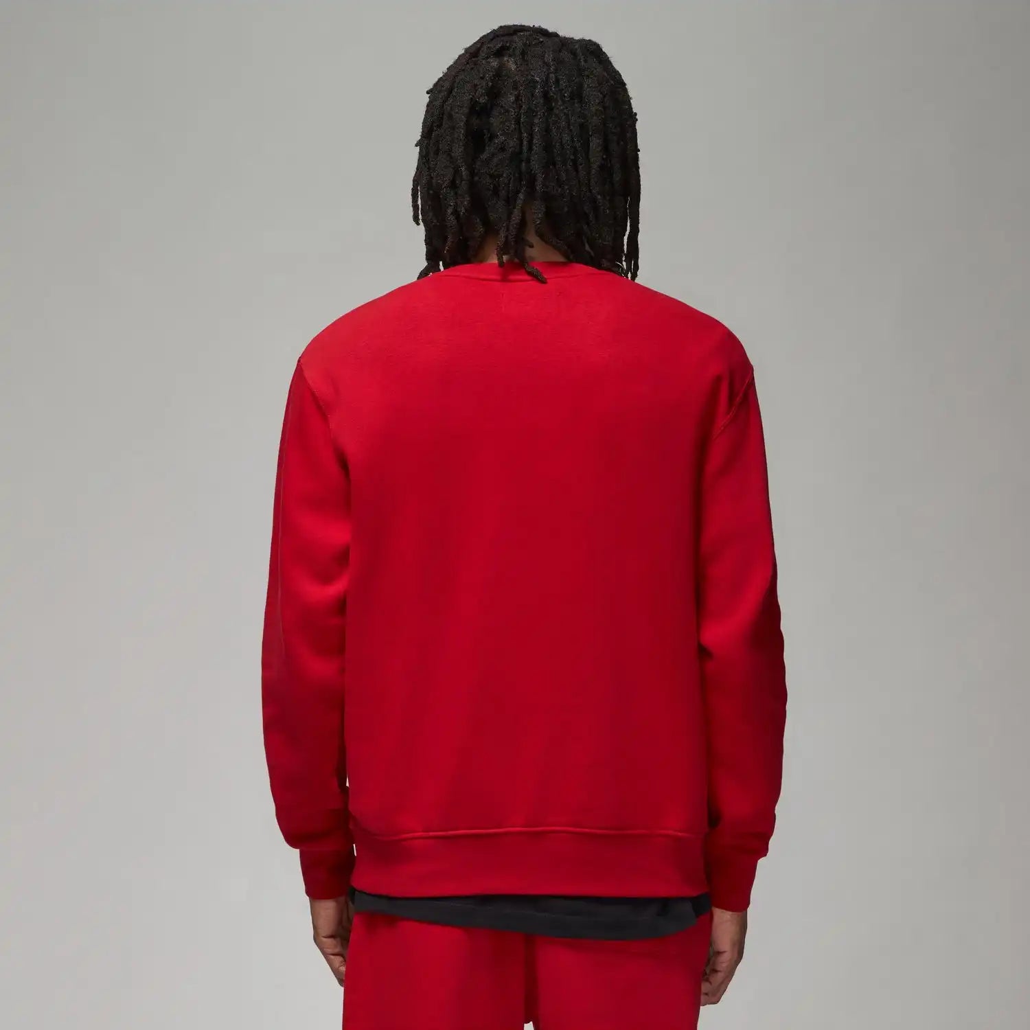 JORDANJORDAN FLEECE PULLOVER - ROSSO