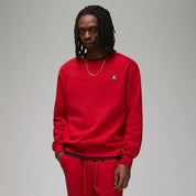 JORDANJORDAN FLEECE PULLOVER - ROSSO