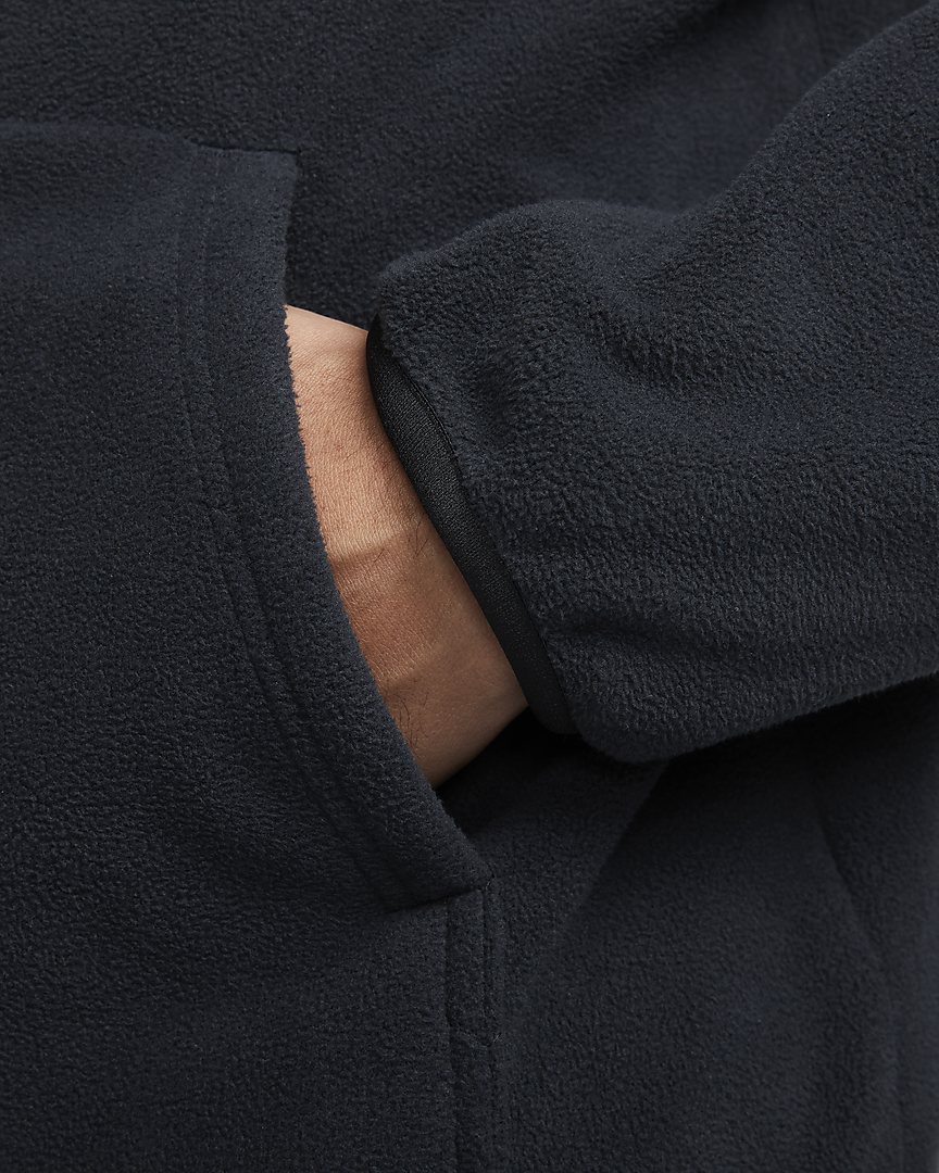 Nike - Club Fleece Winterized Crew Hoodie NERO