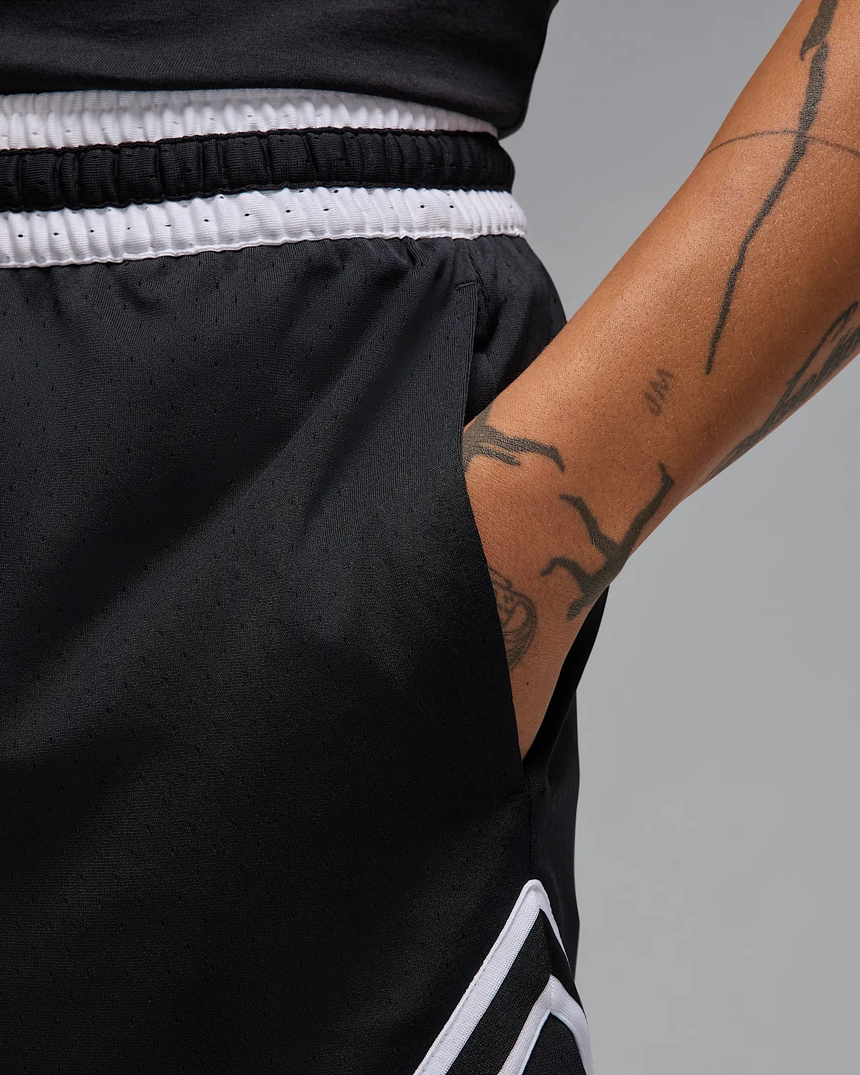 Jordan Sport Shorts Diamond in mesh Dri-FIT – NERO