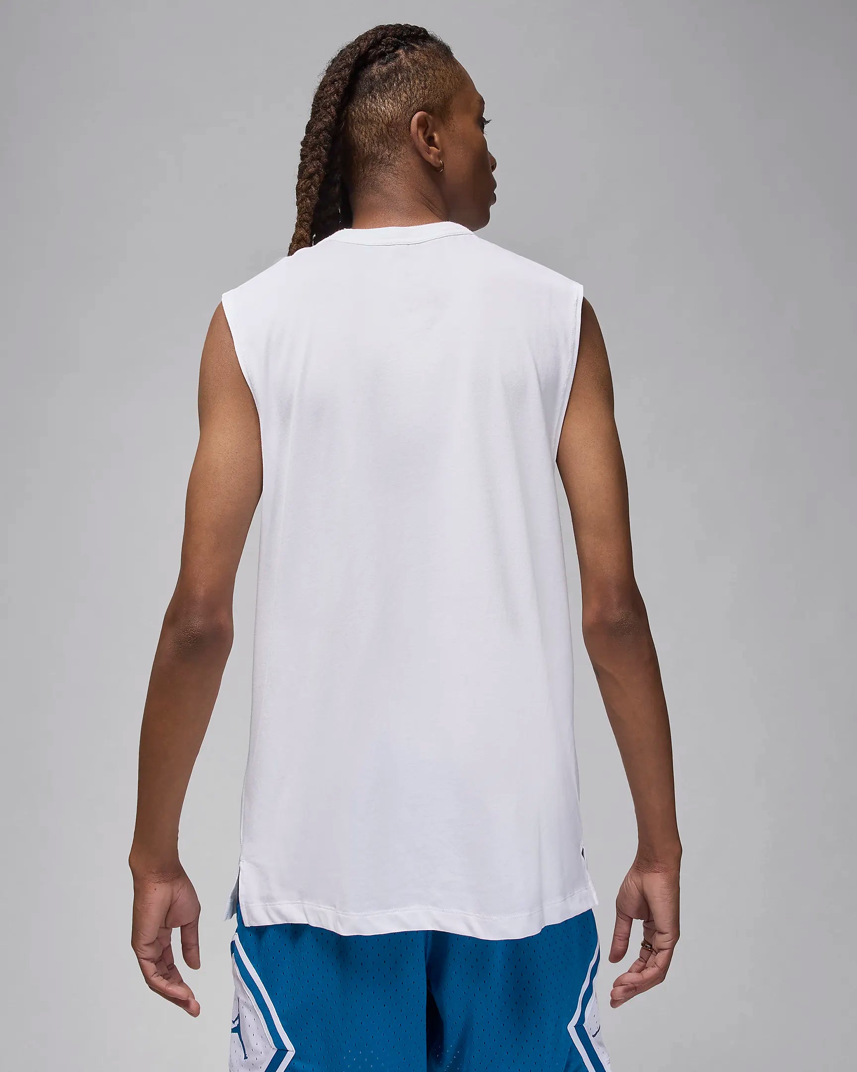 Jordan Sport Maglia senza maniche Dri-FIT – Bianco