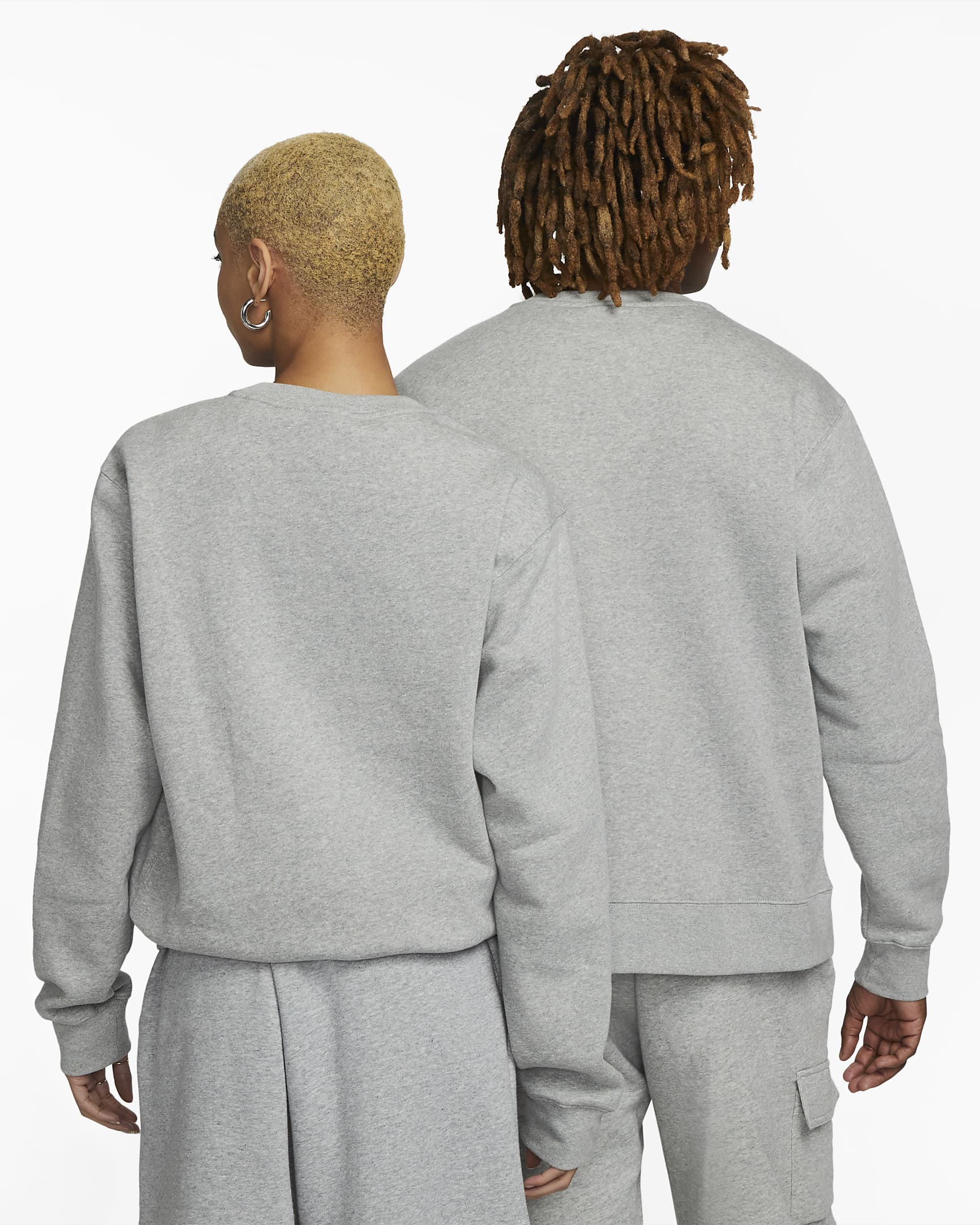 Nike Sportswear Club Fleece Maglia a girocollo – GRIGIO