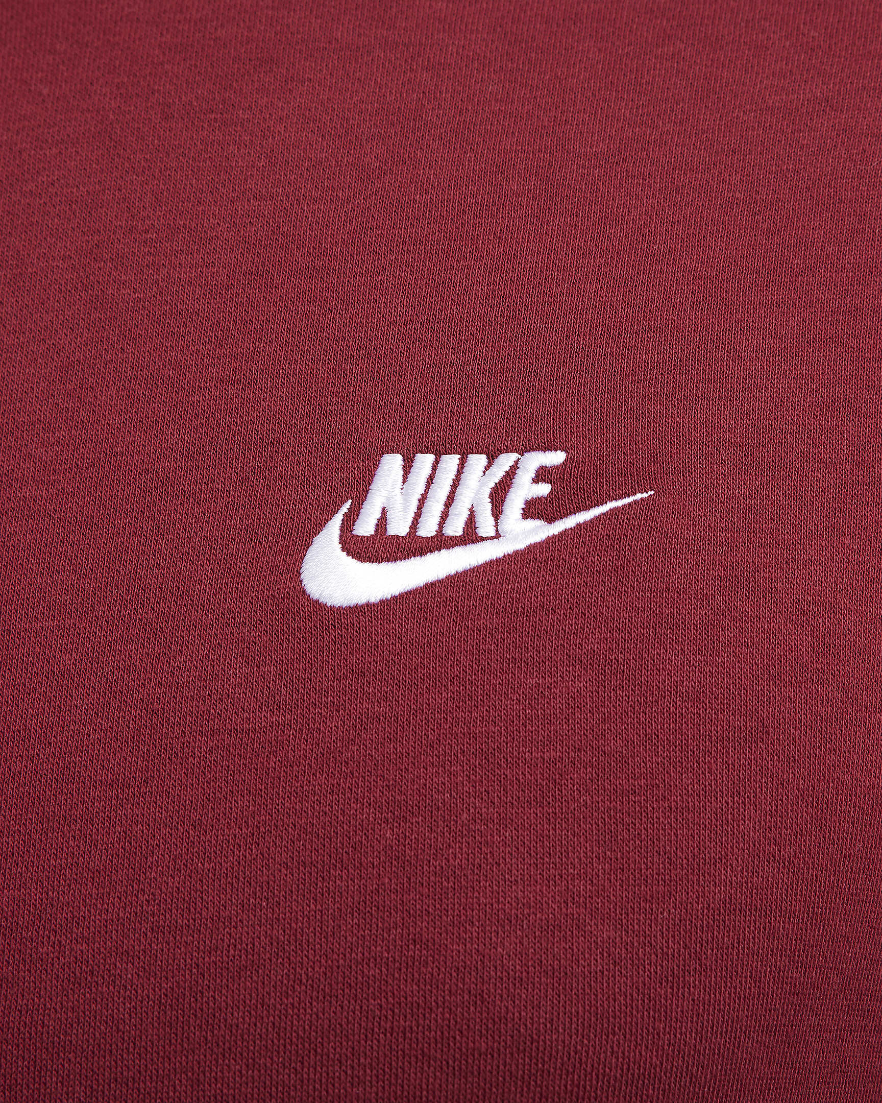 Nike Sportswear Club Fleece Maglia a girocollo – Uomo BORDEAUX