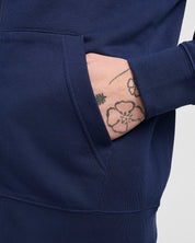 Nike Sportswear Club Felpa con cappuccio e zip a tutta lunghezza – Uomo blu