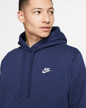 Nike Sportswear Club Fleece Felpa pullover con cappuccio BLU