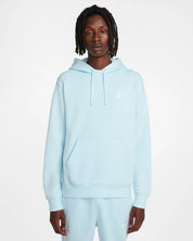Nike Sportswear Club Fleece Felpa pullover con cappuccio - azzurro