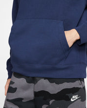 Nike Sportswear Club Fleece Felpa pullover con cappuccio BLU