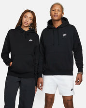 Nike Sportswear Club Fleece Felpa pullover con cappuccio NERO