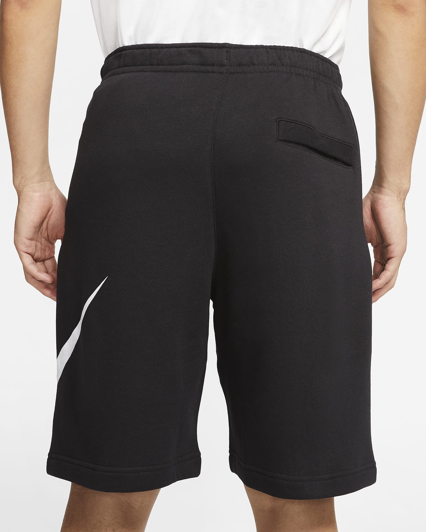 Nike Sportswear Club Shorts con grafica - Nero