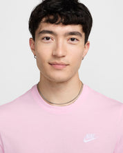 Nike Sportswear Club T-shirt – Uomo Pink Foam