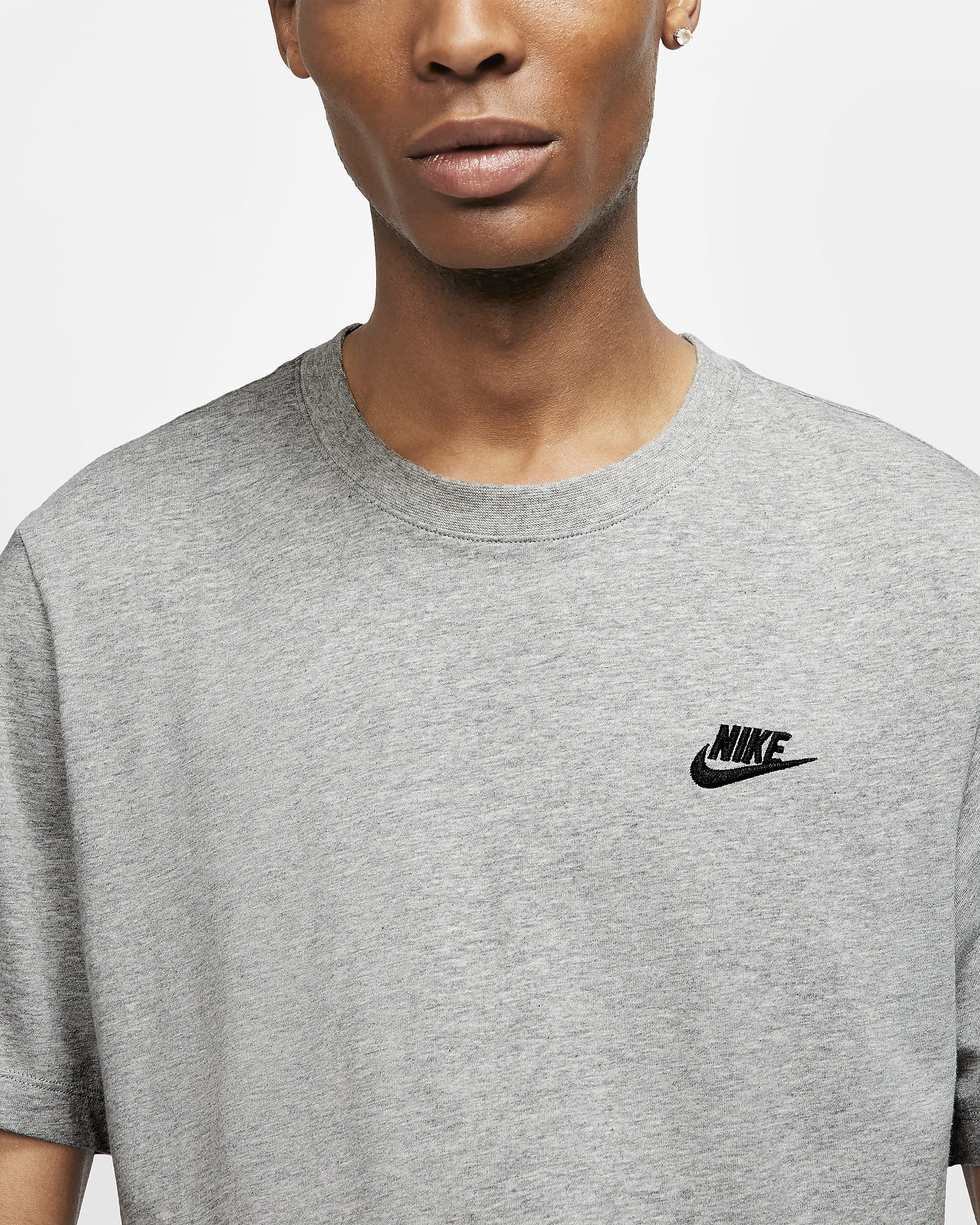 Nike Sportswear Club T-shirt – Uomo Dark Grey