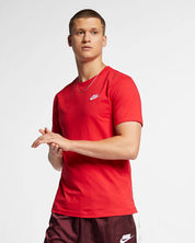 Nike Sportswear Club Men's T-Shirt ROSSO