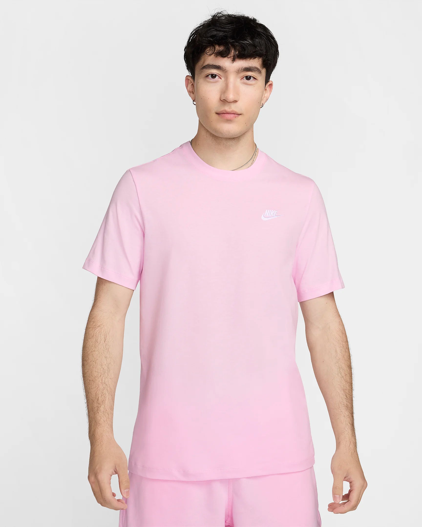 Nike Sportswear Club T-shirt – Uomo Pink Foam