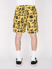 OBEY EASY CHAOS SHORT ZINE YELLOW