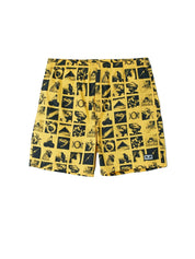 OBEY EASY CHAOS SHORT ZINE YELLOW