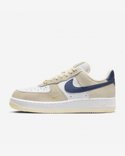 Nike Air Force 1 Low Blanc Marine Or