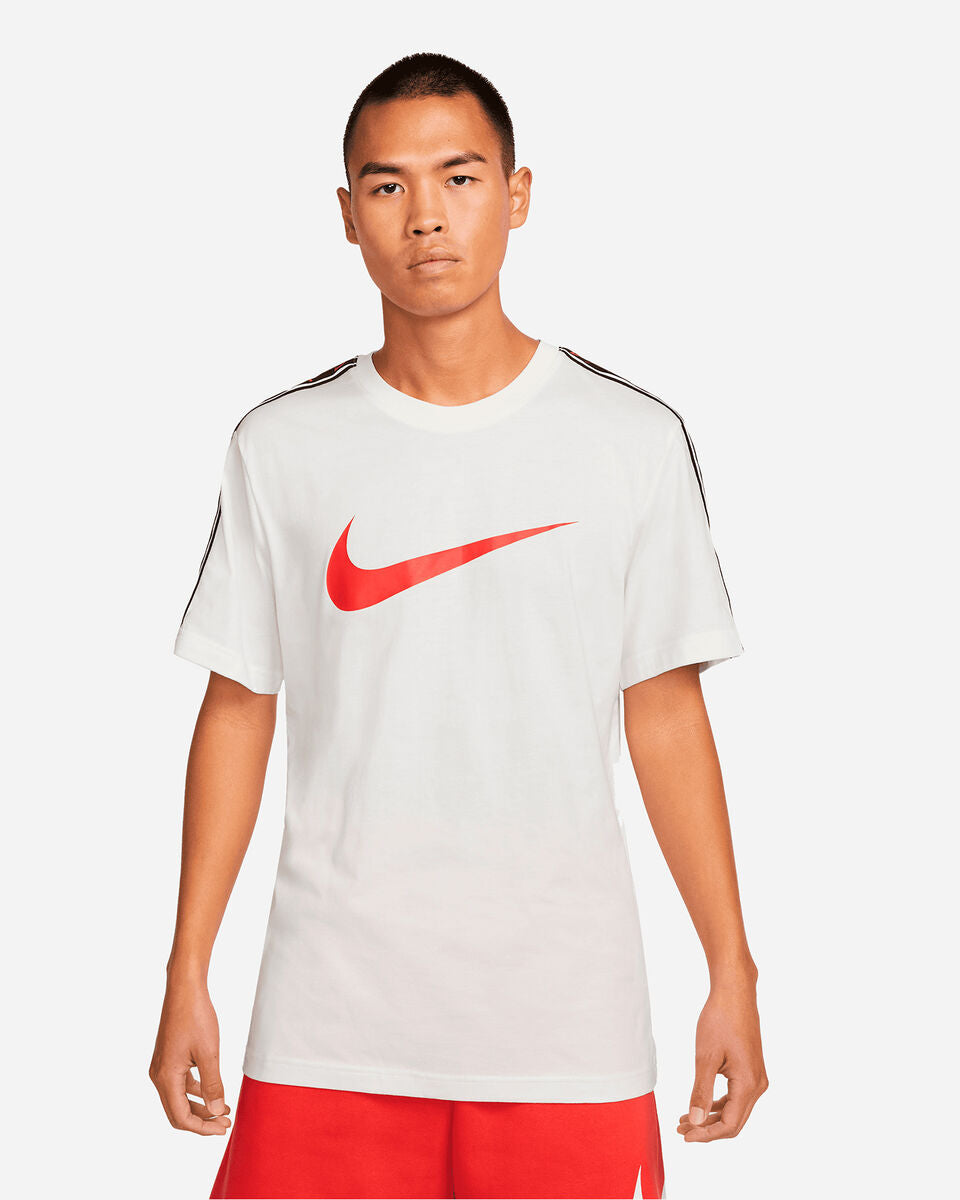 NIKE REPEAT BIANCO BIG LOGO M