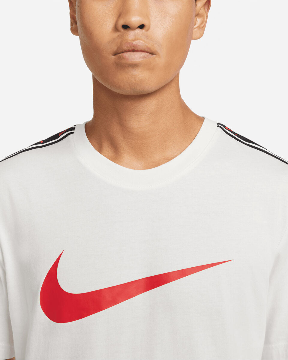 NIKE REPEAT BIANCO BIG LOGO M