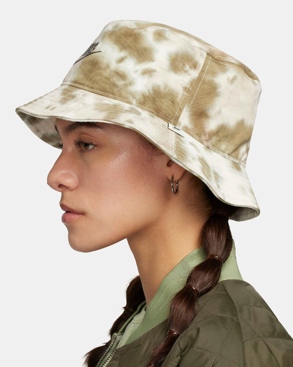 Nike Apex Bucket Hat Cargo Khaki Sail Olive Swoosh