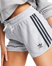 ADIDAS MESH SHORTS IN GREY