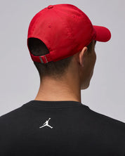 Jordan Club Unstructured Curved-Bill Hat UNISEX - rosso