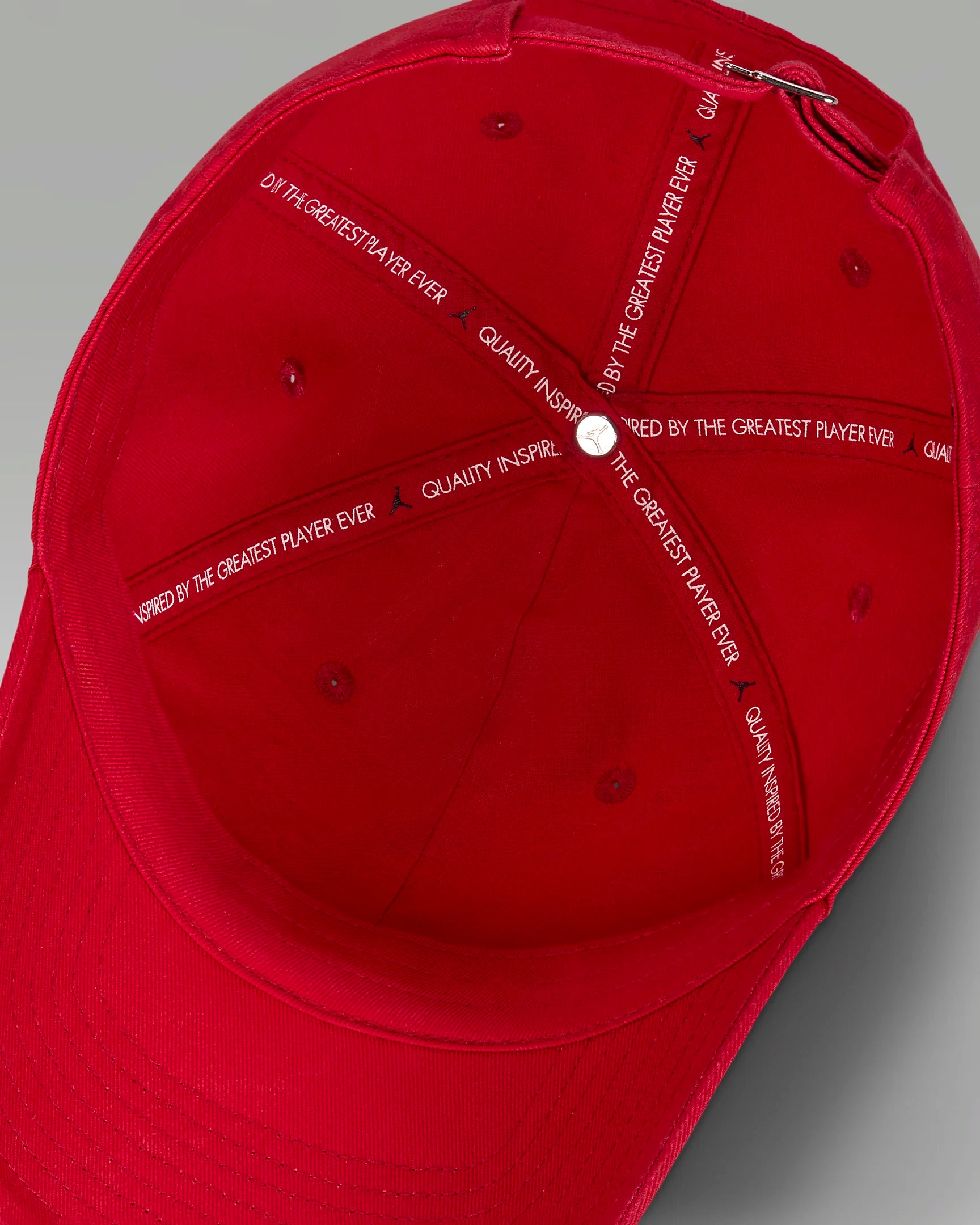 Jordan Club Unstructured Curved-Bill Hat UNISEX - rosso