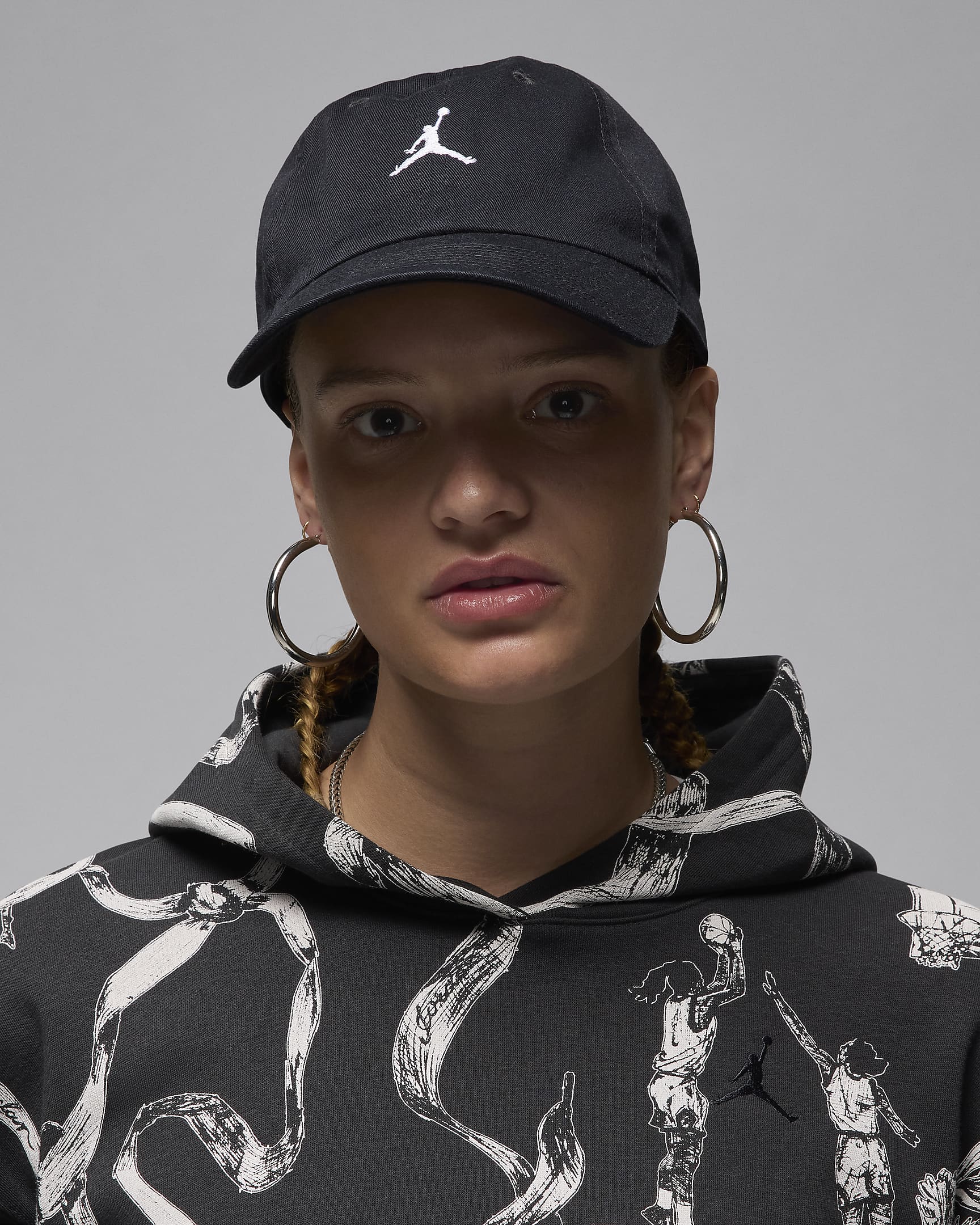 Jordan Club Unstructured Curved-Bill Hat UNISEX - nero